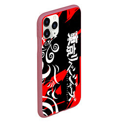 Чехол iPhone 11 Pro матовый TOKYO REVENGERS ТОСВА RED VER, цвет: 3D-малиновый — фото 2