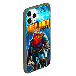 Чехол iPhone 11 Pro матовый Deep Rock Galactic Scout, цвет: 3D-темно-зеленый — фото 2