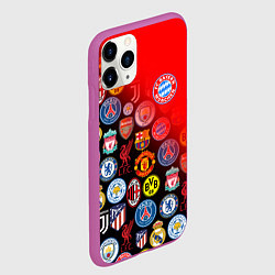 Чехол iPhone 11 Pro матовый BAYERN MUNCHEN BEST FC SPORT, цвет: 3D-фиолетовый — фото 2