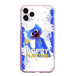 Чехол iPhone 11 Pro матовый POPPY PLAYTIME - ХАГГИ ВАГГИ ПРИВЕТ, цвет: 3D-розовый