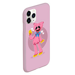 Чехол iPhone 11 Pro матовый KISSY MISSY POPPY PLAYTIME ПОППИ ПЛЕЙТАЙМ КИССИ МИ, цвет: 3D-розовый — фото 2