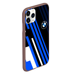 Чехол iPhone 11 Pro матовый БМВ BMW СИНИИ ЛИНИИ, цвет: 3D-коричневый — фото 2