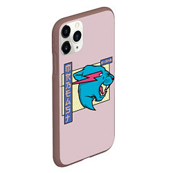 Чехол iPhone 11 Pro матовый Mr Beast Japan Full Print, цвет: 3D-коричневый — фото 2