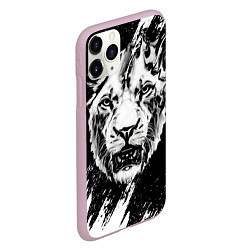 Чехол iPhone 11 Pro матовый ТигрTiger, цвет: 3D-розовый — фото 2