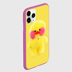 Чехол iPhone 11 Pro матовый УТЯ УТЕНОК ЛАЛАФАНФАН, цвет: 3D-фиолетовый — фото 2
