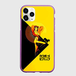 Чехол iPhone 11 Pro матовый Фэй Валентайн - Ковбой Бибоп, цвет: 3D-фиолетовый