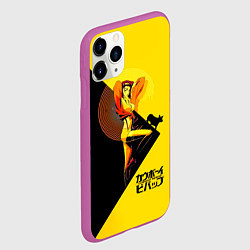 Чехол iPhone 11 Pro матовый Фэй Валентайн - Ковбой Бибоп, цвет: 3D-фиолетовый — фото 2