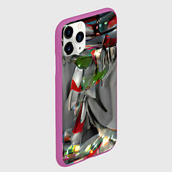 Чехол iPhone 11 Pro матовый Старый год, цвет: 3D-фиолетовый — фото 2