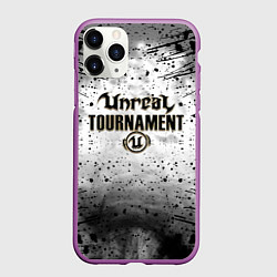 Чехол iPhone 11 Pro матовый Unreal Tournament Нереальный Турнир, цвет: 3D-фиолетовый