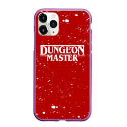 Чехол iPhone 11 Pro матовый DUNGEON MASTER BLOOD ГАЧИМУЧИ КРАСНЫЙ, цвет: 3D-фиолетовый