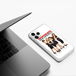 Чехол iPhone 11 Pro матовый Desperate Housewives Отчаянные Домохозяйки, цвет: 3D-белый — фото 2