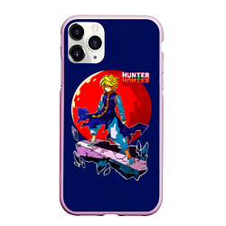 Чехол iPhone 11 Pro матовый Hunter x Hunter - Kurapika, цвет: 3D-розовый