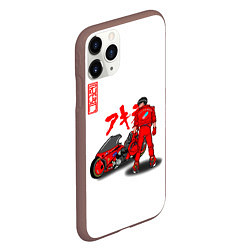 Чехол iPhone 11 Pro матовый Эпичный Сётаро - Akira, цвет: 3D-коричневый — фото 2