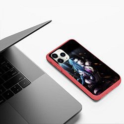 Чехол iPhone 11 Pro матовый Arcane Jinx - League Of Legends, цвет: 3D-красный — фото 2