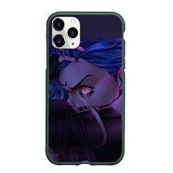 Чехол iPhone 11 Pro матовый Jinx Powder - Джинкс Паудер