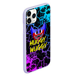 Чехол iPhone 11 Pro матовый HUGGY WUGGY ТРЕЩИНЫ, цвет: 3D-светло-сиреневый — фото 2