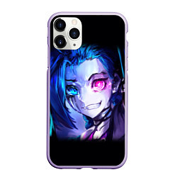 Чехол iPhone 11 Pro матовый Jinx Powder, цвет: 3D-светло-сиреневый