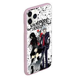 Чехол iPhone 11 Pro матовый Рыцарь Вампир Юки и Зеро, цвет: 3D-розовый — фото 2