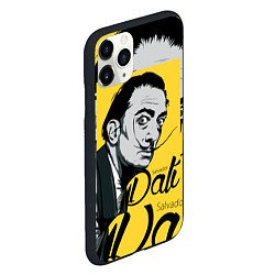 Чехол iPhone 11 Pro матовый Сальвадор Дали Salvador Dali, цвет: 3D-черный — фото 2