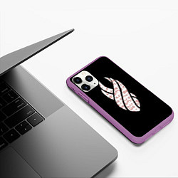 Чехол iPhone 11 Pro матовый Источник зла, цвет: 3D-фиолетовый — фото 2