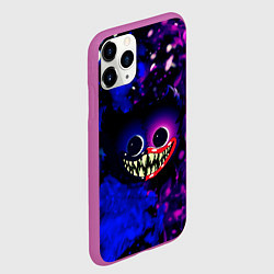 Чехол iPhone 11 Pro матовый Хаги Ваги Огонь, цвет: 3D-фиолетовый — фото 2