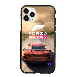 Чехол iPhone 11 Pro матовый Forza Horizon 5 Игра, цвет: 3D-черный