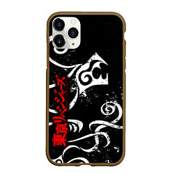 Чехол iPhone 11 Pro матовый DRAKEN TATTOO WHITE ТОСВА, цвет: 3D-коричневый