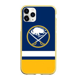 Чехол iPhone 11 Pro матовый Buffalo Sabres, Баффало Сейберз