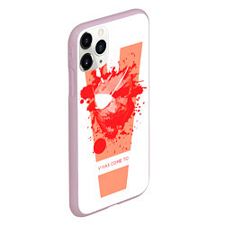 Чехол iPhone 11 Pro матовый Снейк 5, цвет: 3D-розовый — фото 2