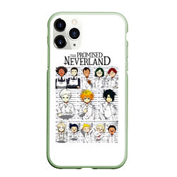 Чехол iPhone 11 Pro матовый Обещанный Неверленд персонажи