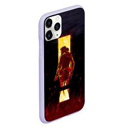 Чехол iPhone 11 Pro матовый Биг Босса заметили, цвет: 3D-светло-сиреневый — фото 2