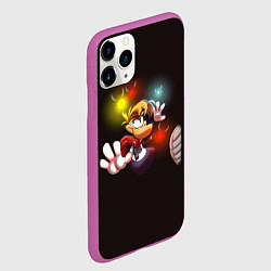 Чехол iPhone 11 Pro матовый RAYMAN LEGENDS РЕЙМАН, цвет: 3D-фиолетовый — фото 2
