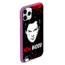 Чехол iPhone 11 Pro матовый Декстер Новая Кровь Dexter New Blood, цвет: 3D-фиолетовый — фото 2