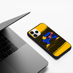 Чехол iPhone 11 Pro матовый HUGGY WUGGY Краски, цвет: 3D-черный — фото 2