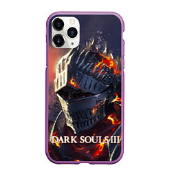 Чехол iPhone 11 Pro матовый DARK SOULS III Рыцарь Солнца Дарк Соулс, цвет: 3D-фиолетовый