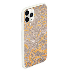 Чехол iPhone 11 Pro матовый Небесная механика, цвет: 3D-белый — фото 2