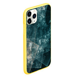 Чехол iPhone 11 Pro матовый Платформы подсознания, цвет: 3D-желтый — фото 2