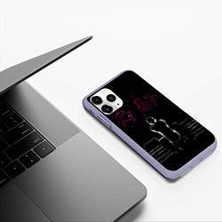 Чехол iPhone 11 Pro матовый Pink Phloyd Фараон на Сцене Пинк Флойд, цвет: 3D-светло-сиреневый — фото 2