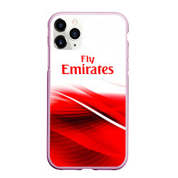 Чехол iPhone 11 Pro матовый Арсенал arsenal, цвет: 3D-розовый