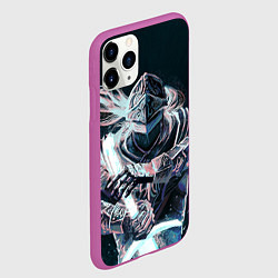 Чехол iPhone 11 Pro матовый Бродяга с мечом, цвет: 3D-фиолетовый — фото 2