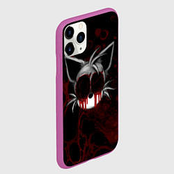 Чехол iPhone 11 Pro матовый Tails Sonic exe, цвет: 3D-фиолетовый — фото 2