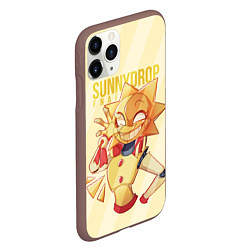 Чехол iPhone 11 Pro матовый Sunnydrop fnaf, цвет: 3D-коричневый — фото 2