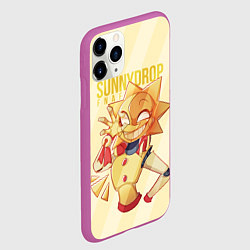 Чехол iPhone 11 Pro матовый Sunnydrop fnaf, цвет: 3D-фиолетовый — фото 2