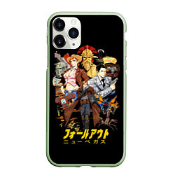 Чехол iPhone 11 Pro матовый Fallout - poster, цвет: 3D-салатовый