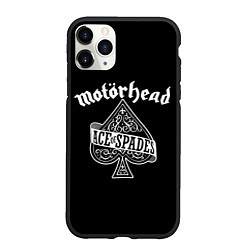 Чехол iPhone 11 Pro матовый Motorhead Моторхед, цвет: 3D-черный