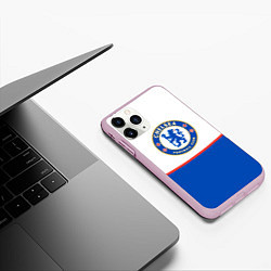 Чехол iPhone 11 Pro матовый Chelsea челси, цвет: 3D-розовый — фото 2