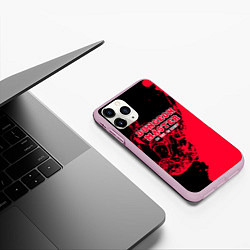 Чехол iPhone 11 Pro матовый Мастер подземелья арт, цвет: 3D-розовый — фото 2