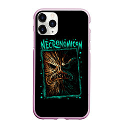 Чехол iPhone 11 Pro матовый Necronomicon, цвет: 3D-розовый