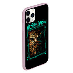 Чехол iPhone 11 Pro матовый Necronomicon, цвет: 3D-розовый — фото 2