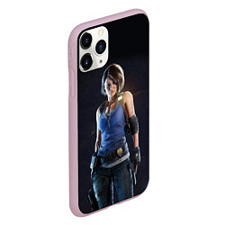 Чехол iPhone 11 Pro матовый Resident Evil 3: Nemesis, цвет: 3D-розовый — фото 2